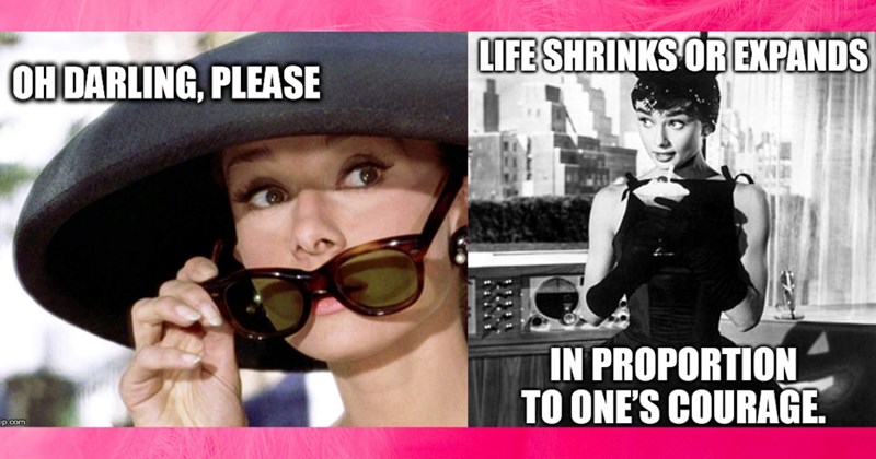 20+ Audrey Hepburn Memes For Fashionable Women Channeling Timeless Elegance