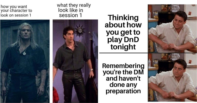D&D memes, Dungeons and Dragons humor, tabletop RPG jokes, funny D&D moments, natural 20 memes, critical fail memes, gaming nostalgia, roleplaying jokes, d20 memes, chaotic adventuring humor