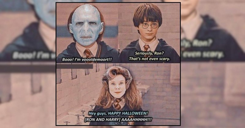 22 Harry Potter Memes for Spooky Students Celebrating Halloween at Hogwarts