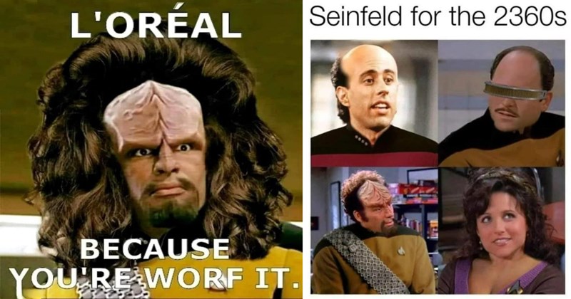 35 memes about star trek | thumbnail includes two pictures of star trek memes