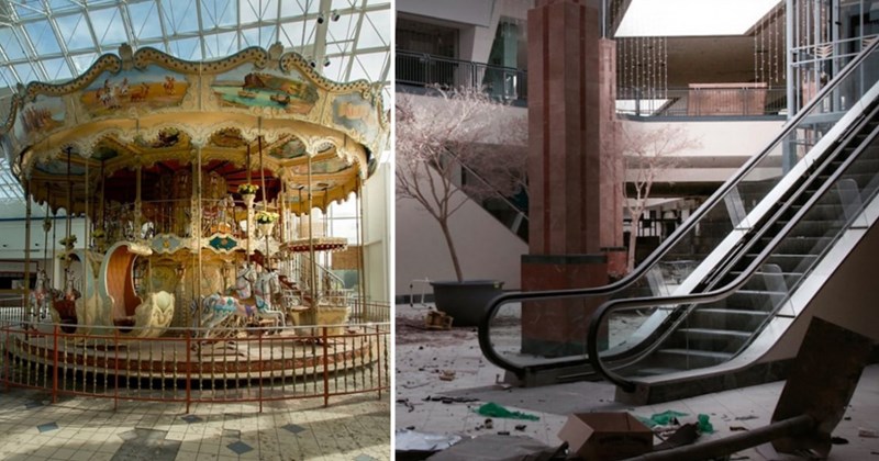 37 Eerie Snapshots of Abandoned Malls Where We Want to Play the Creepiest Game of Hide-and-Seek 