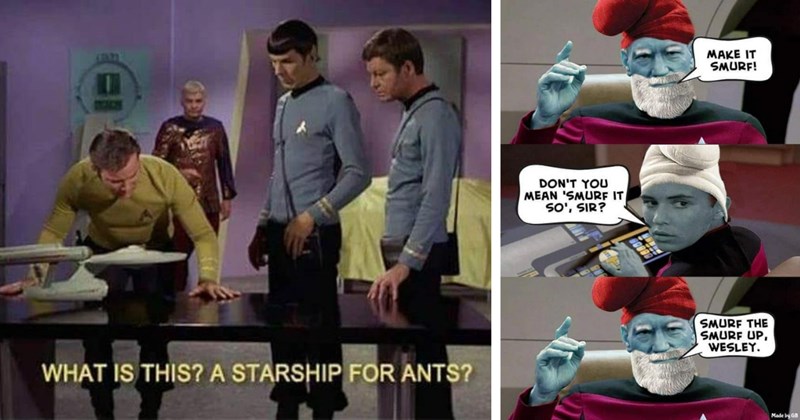44 memes about star trek | thumbnail includes two pictures of star trek memes