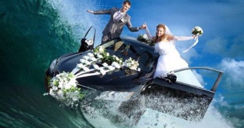 a funny list of horrible photoshopped photos for wedding pictures in Russia