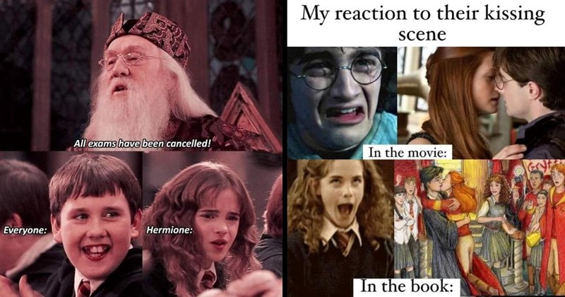 A Marauder's Map Filled with 25 Magical Harry Potter Memes for Brave Students Exploring Hogwarts