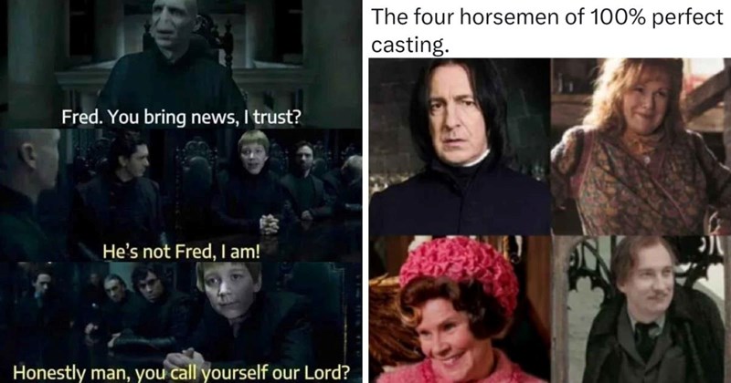 A Marauder's Map Filled with 28 Magical Harry Potter Memes for Brave Students Exploring Hogwarts