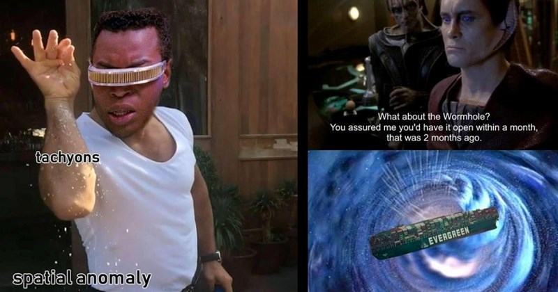 A Wormhole of Star Trek Memes for Deep Space Voyagers