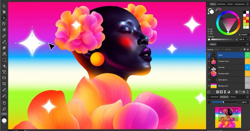 Affinity free design software Canva Affinity vs Adobe Photoshop Adobe subscription creative tools free creative suite designers freelancers creative freedom