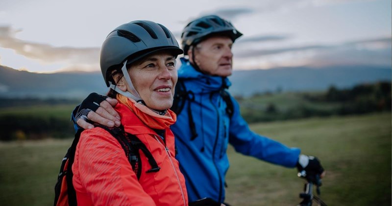 son family parent aging elderly electric bikes e-bikes wholesome