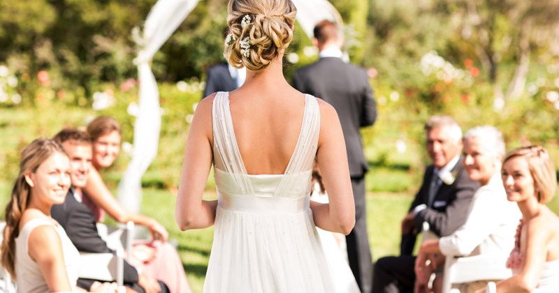 Woman chooses grandpa over stepfather to walk her down the aisle at wedding, mother tries to intervene and force her to choose stepfather: 'It's my choice alone'