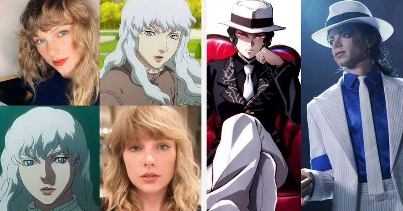 Anime vs. Real Life: 19 Celebrities and Their Cartoon Lookalikes 