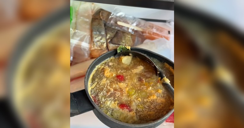 aunt, food, freezer, gross food, kitchen, family, tiktok, comments, funny comments