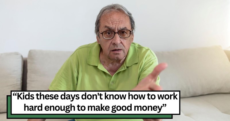 72-year-old trust fund baby who retired at 50 tries to lecture younger relatives about work ethic, conveniently ignoring a life built on inherited monthly checks and zero work: ‘His sister in law asked: "Don't you have a trust fund?"’