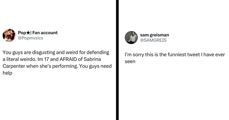taylor swift, sabrina, twitter, pop, twitter reactions, pop stars, sabrina carpenter, swifties, tweets, funny tweets, stan, tweet, funny twitter, celebrity twitter, twitter discourse