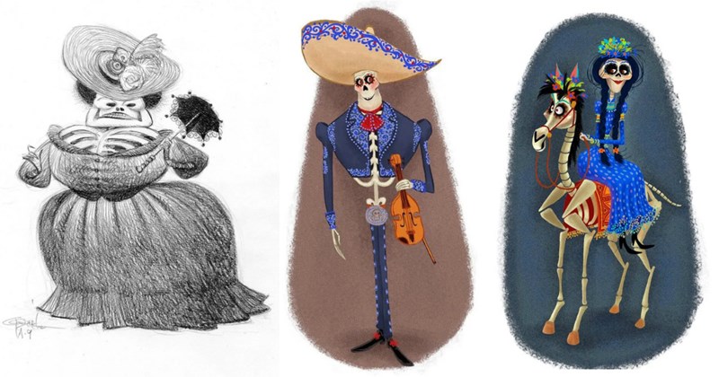 Celebrate Dia de Los Muertos with Pixar's Coco Concept Art to Light Up Your Altar