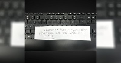 Boss leaves cryptic passive-aggressive note on employee's desk after they call out because of a blizzard: 'Problems and issues don't matter when cows need fed and cows need milked'