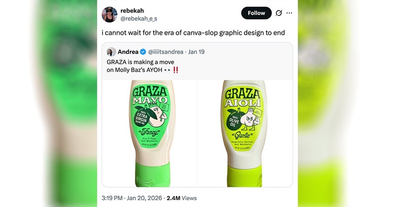 quick flip Chronically Online food packaging graza millennials design canva gen z food graphic design - 44155141