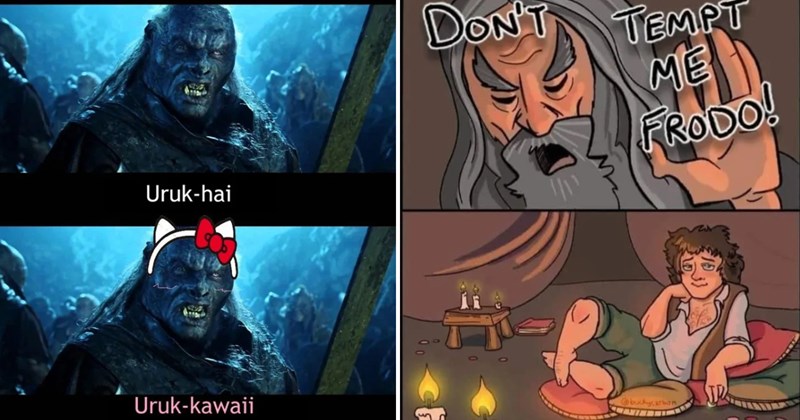 funny lord of the rings memes, LOTR projector setup, watching LOTR in 4k, lord of the rings home theater, best memes for Tolkien fans, LOTR surround sound, cinematic viewing LOTR, hobbit memes 2025, geeky home theater ideas, rewatching lord of the rings