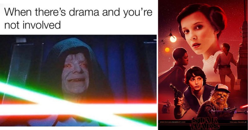 funny star wars memes, original trilogy star wars humor, may the 4th memes 2025, disney plus star wars collection, classic star wars jokes, star wars nostalgia memes, new vs old star wars, star wars day memes