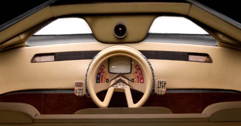 Citroën Karin concept car 1980 futuristic car design retro concept cars Citroen Paris Motor Show DeLorean rival