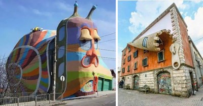 35 Cool and Interesting Buildings From Around the World That Look Like Someone Said “Why Not?”
