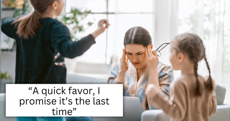 Remote worker sends sister an invoice for childcare after she starts regularly dumping her 3 and 6 year old daughters at her house before dawn: 'I sat down and did the math'