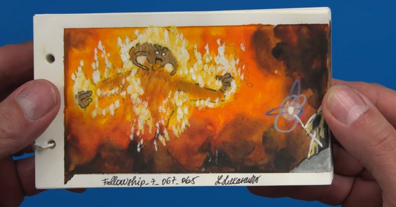 lord of the rings flipbook project andymation flipbook of the rings peter jackson fellowship of the ring fan project lord of the rings fan art lord of the rings community project