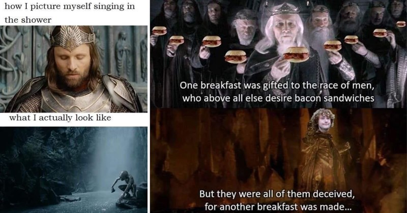 lord of the rings memes, gimli comic relief, funny lotr memes, lord of the rings humor, fellowship of the ring jokes, legolas and gimli memes, two towers memes, middle earth meme collection