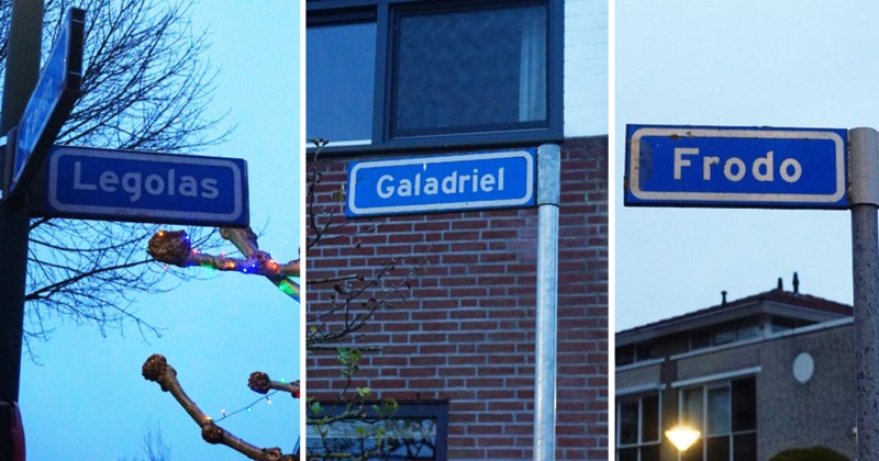 Lord of the Rings neighborhood Netherlands Geldrop Tolkien street names Gandalf street Middle Earth Dutch town fantasy tourism Genoenhuis Netherlands travel geek culture