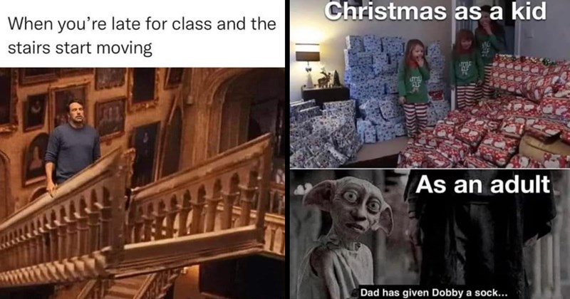 26 Harry Potter Memes for Hogwarts Students Spending the Holidays Festively Feasting in the Great Hall