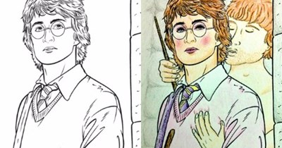 What Happens When Adults Get Hold Of Children's Coloring book 