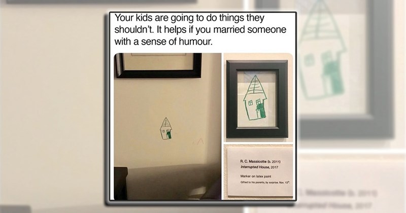 humor guardian mother laugh parenting new parents family Father Family - 44025861