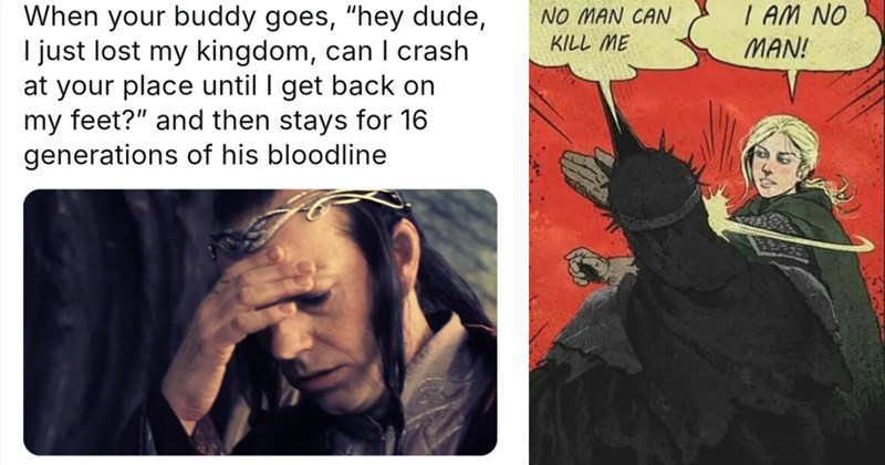 lord of the rings memes, funny lotr memes, bilbo baggins memes, frodo memes, shire humor, hobbit lifestyle jokes, middle earth memes, lotr fan content, lotr meme collection, gandalf jokes