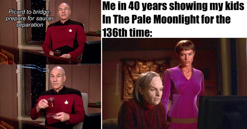Star Trek memes 2025, funny Star Trek jokes, Star Trek optimism, Enterprise crew humor, Picard meme collection, Star Trek fandom memes, hopeful sci-fi shows, Star Trek future vision