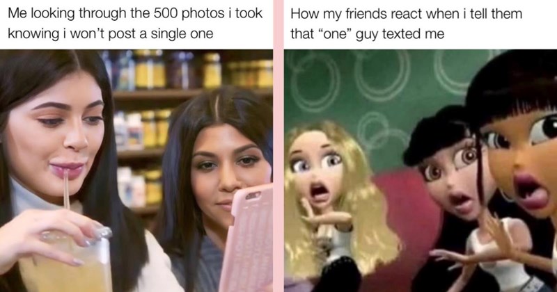 relatable girl girly girly-girl girls memes beauty makeup clothes outfit style skincare female woman mother girls bestie besties best-friends funny