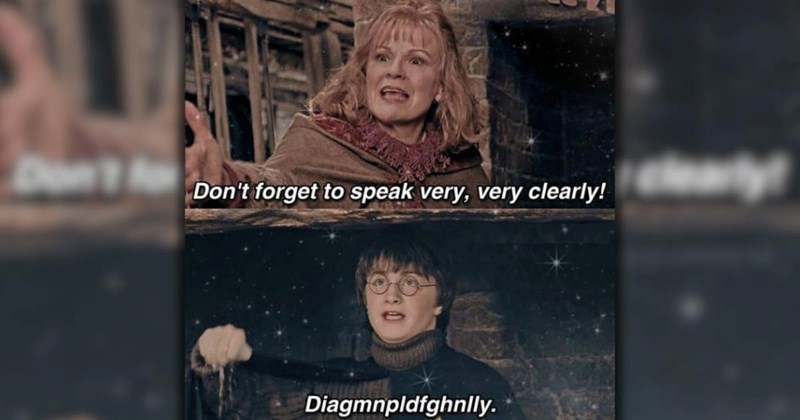 A Marauder's Map Filled with 25 Magical Harry Potter Memes for Enchanting Students Exploring Hogwarts's Secrets