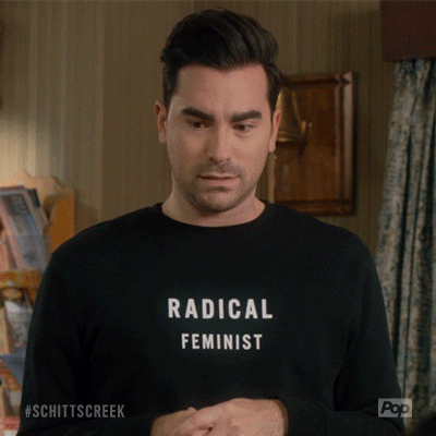 Hair - T-shirt - RADICAL FEMINIST Pop #SCHITTSCREEK