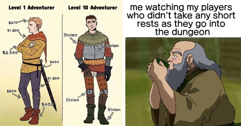 Dungeons and Dragons Memes, Funny D&D Memes, Role-playing Humor, RPG Jokes, Dungeon Master Humor, Tabletop Game Memes, Fantasy Gaming Laughs, D&D Comedy