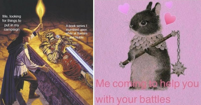Dungeons and Dragons Memes, Funny D&D Memes, Role-playing Humor, RPG Jokes, Dungeon Master Humor, Tabletop Game Memes, Fantasy Gaming Laughs, D&D Comedy