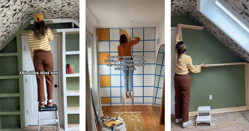 38 Year Old Moms Really Can Do It All: From DIY Bookcases to Rocking Crop Tops, Influencer Goes Viral on Instagram