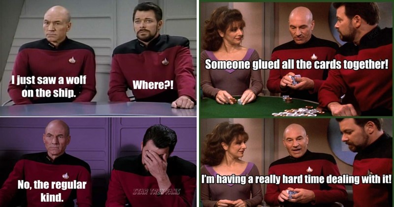 Star Trek puns, dad jokes Star Trek, funny Star Trek memes, Star Trek humor, best Star Trek jokes, sci-fi dad jokes, Star Trek wordplay, funny sci-fi memes, Star Trek laughs, cringeworthy puns Star Trek.