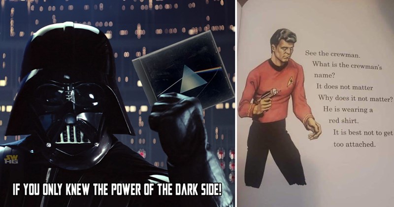 pop culture memes, geek crossover memes, best fandom mashups, funny sci-fi memes, movie meme crossovers, nerd humor, TV and movie mashup jokes, internet culture memes