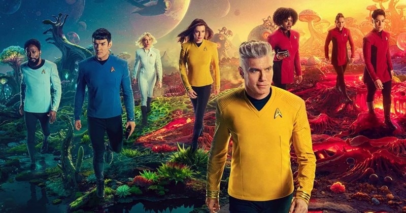 Strange New Worlds season 3 premiere, Star Trek Strange New Worlds 2025, Strange New Worlds season 3 Gorn, Star Trek summer 2025 shows, Captain Pike new episodes, Paramount Plus Star Trek schedule, Strange New Worlds cast season 3