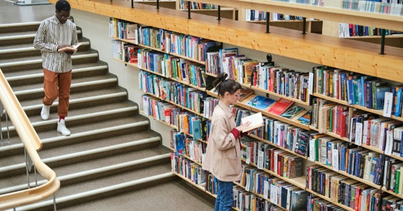 Small-town reader outsmarts man who treats the library’s new arrivals like his personal stash