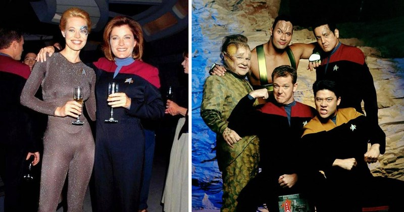 60 star trek Behind-the-Scenes Snapshots | thumbnail includes two star trek Behind-the-Scenes Snapshots