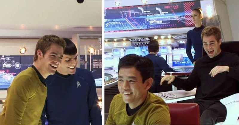 58 star trek Behind-the-Scenes Snapshots | thumbnail includes two star trek Behind-the-Scenes Snapshots