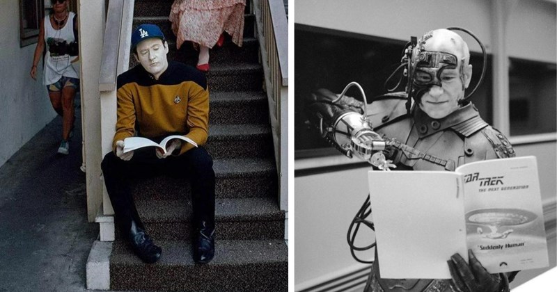 58 star trek Behind-the-Scenes Snapshots | thumbnail includes two star trek Behind-the-Scenes Snapshots