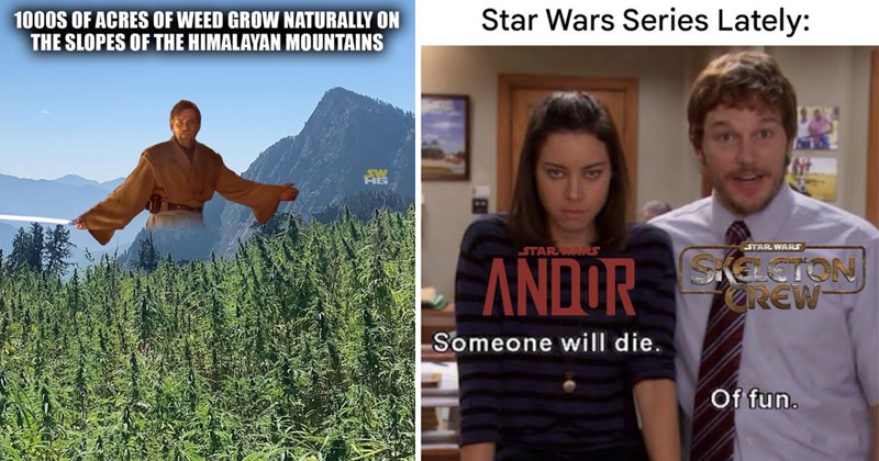 star wars day memes, may the 4th be with you, funny star wars jokes, happy star wars day 2025, star wars meme collection, star wars humor, may 4 memes, best star wars puns, geeky star wars celebration, may the fourth memes