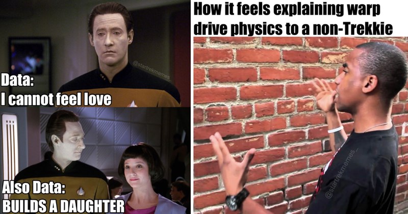 star trek memes trekkie humor sci fi fandom star wars vs star trek nerd culture geek memes live long and prosper