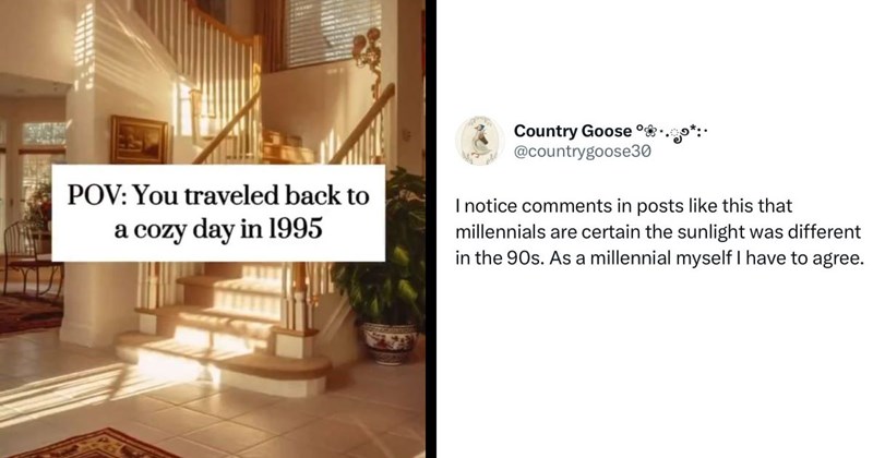 1990s, millennial, childhood memory, twitter, millennials, twitter memes, 90s kids, light, 90s, sun, funny tweets, tweet, twitter discourse, millennial nostalgia