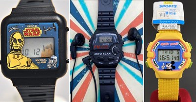 When Watches Used to Be Fun: 80s Wrist Tech That Didn’t Take Itself Seriously